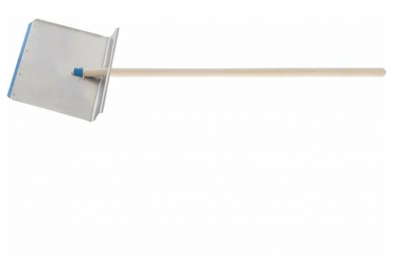 Лопата тротуарная алюминиевая 400х400х1,5мм СИБИРТЕХ