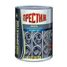 Эмаль с молотк. эффектом СЕРЕБРИСТАЯ 0,9 кг. ПРЕСТИЖ