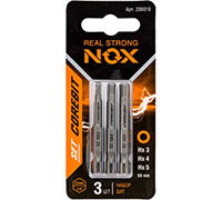 Набор бит РZ1,2,3-50, Е6,3 3шт/карта COREBIT NOX/50 336007