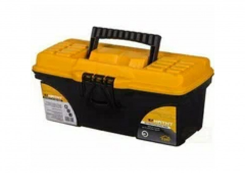 Ящик для инструментов 13" черный с желтым ТИТАН