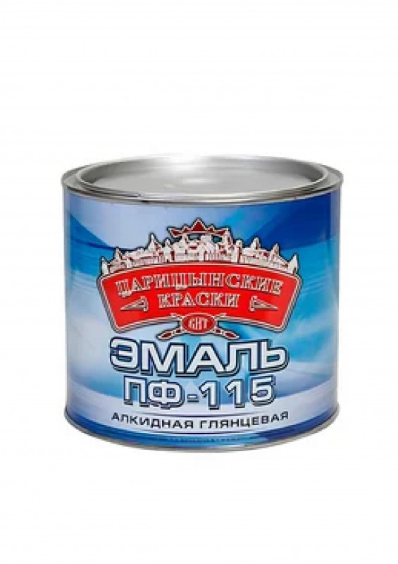 Эмаль ПФ-115 шоколад0,8кг.Царицынские краски