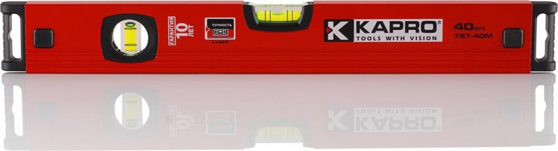 Уровень магнитный 2 колбы 40см КАПРО