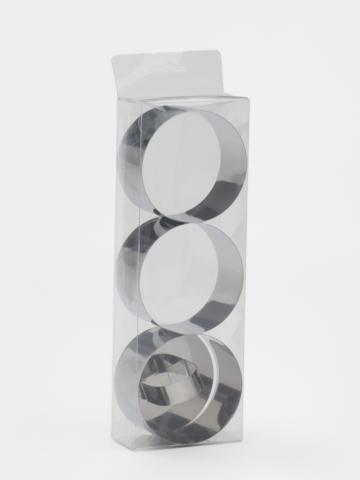 Набор форм для моделирования Кольцо 8х4см 3 шт