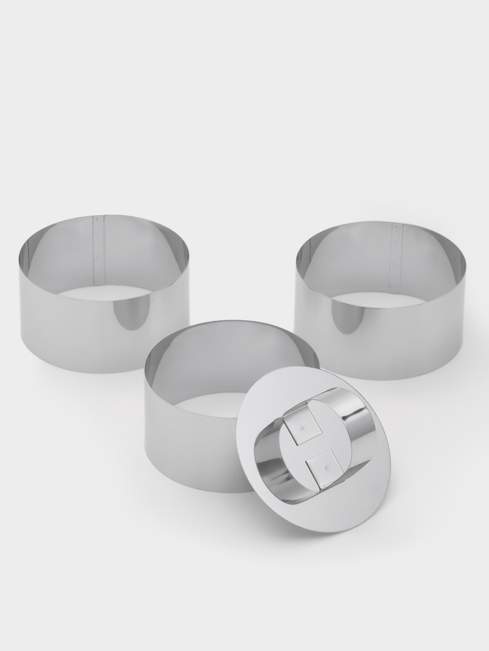 Набор форм для моделирования Кольцо 8х4см 3 шт