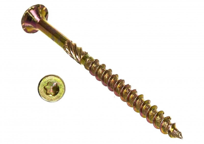 Саморез желтый цинк 3,5х35 по дереву 15кг