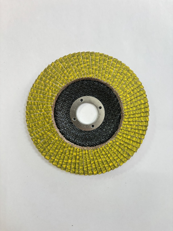 Круг лепестковый торцевой керамический 125х22,2мм Р-80 M-LION