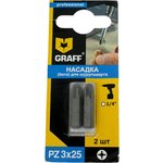 Бита PZ 3х25мм (2шт)GRAFF