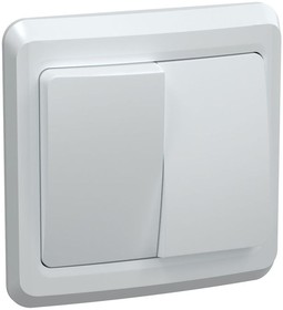 Выключатель 2кл СП Вега 10А IP20 ВС10-2-0 ВБ белый IEK