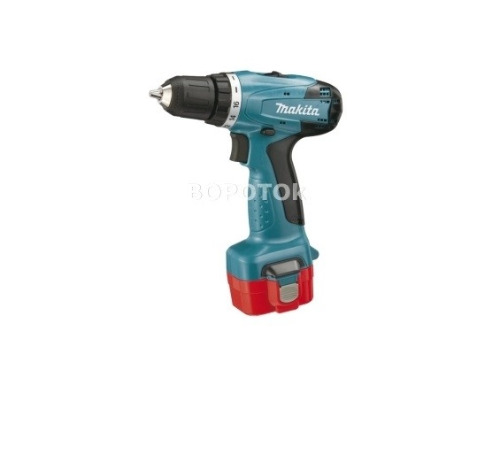 Шуруповерт аккумуляторный 2 аккумулятора A/h 6271 DWАЕ 12В Makita