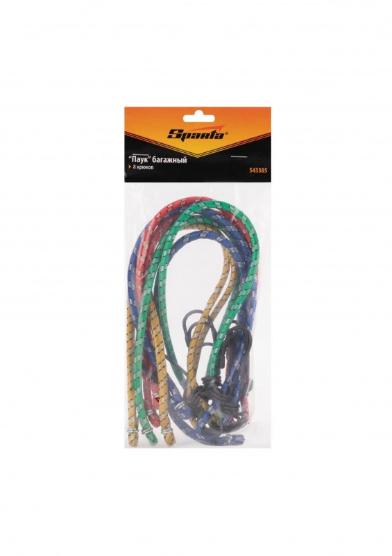 Паук багажный резиновый, 8 крюков Sparta