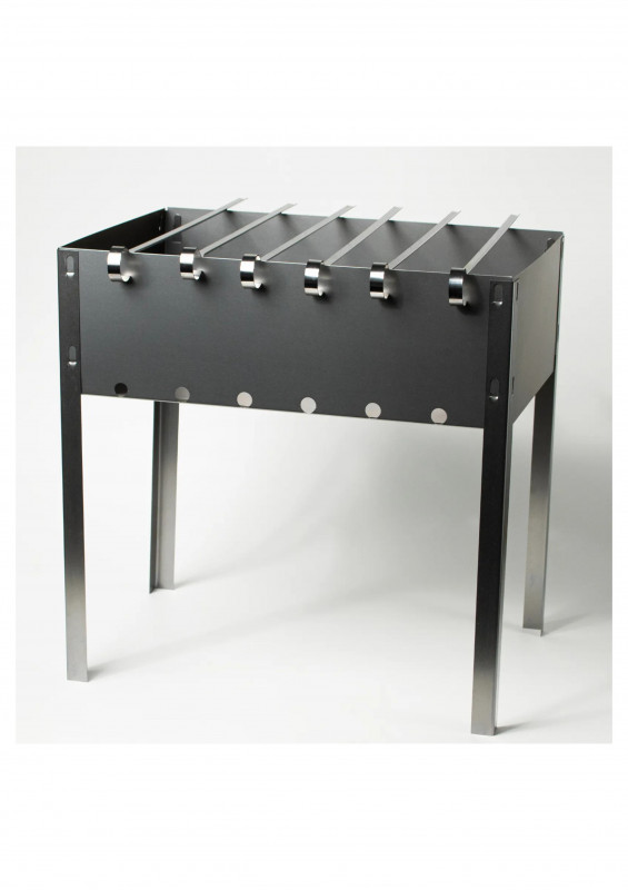 Мангал сборный 6-шампуров ЭКОНОМ 370 в пленке