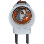 Патрон-переходник c розетки на E27 Navigator