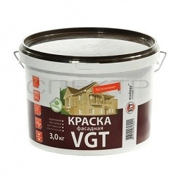Краска ВД-АК-1180 фасадная белоснежная 15 кг