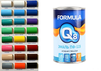 Эмаль ПФ-115 Q8 0,9кг черная FORMULA