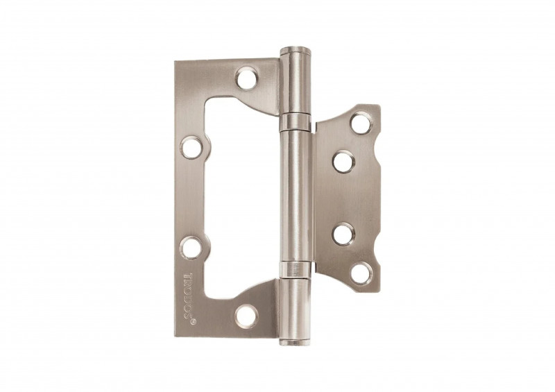 Петля без врезки 100х75х2,0 TRODOS никель