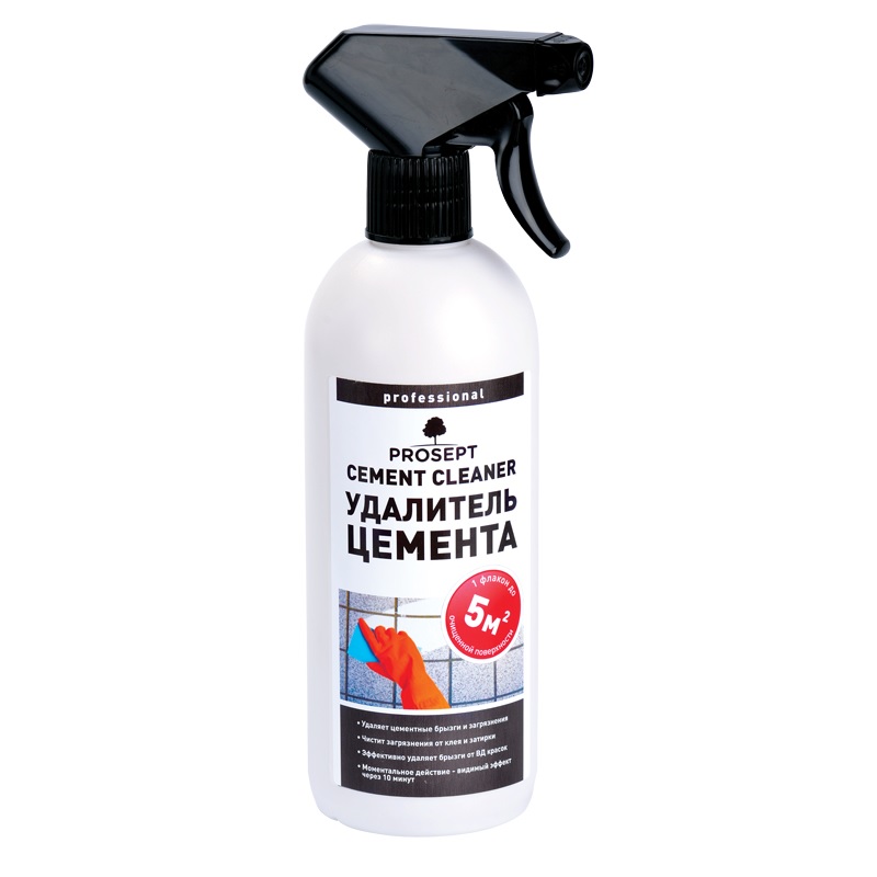 Удалитель цемента готовый состав 0,5л PROSEPT CEMENT CLEANER