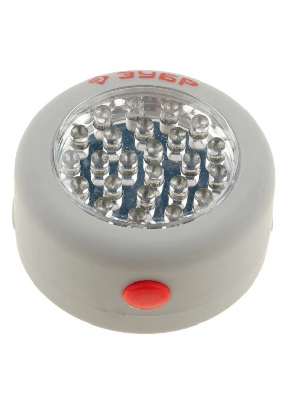 Фонарь светодиодный 28 LED крючок для подвеса,магнит ЗУБР