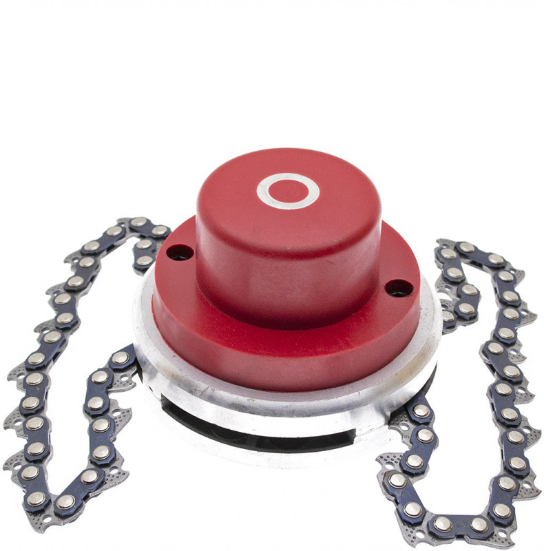 Катушка для триммера автомат 33А универсал.ал.корпус с цепью