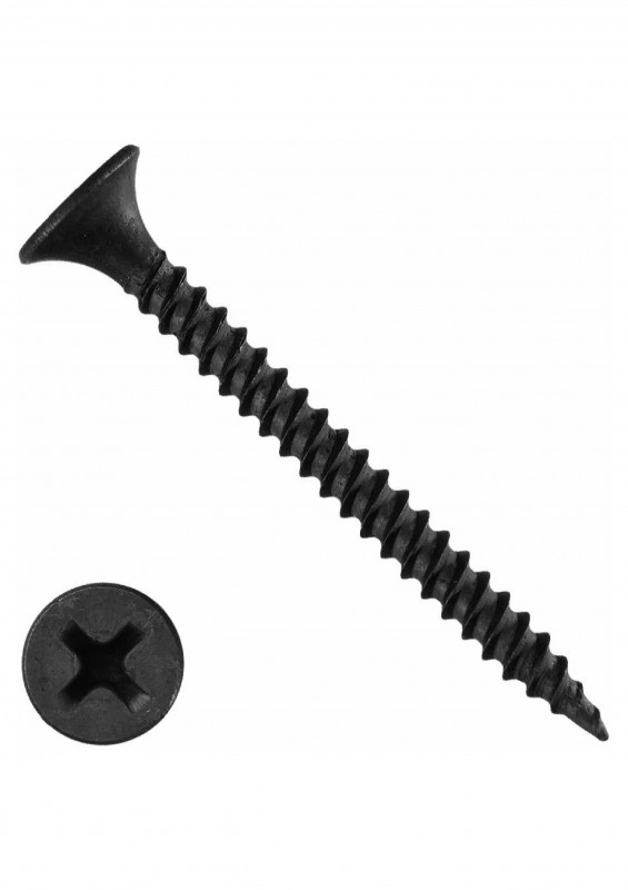 Саморезы по металлу черные 3,5х32 (кг)