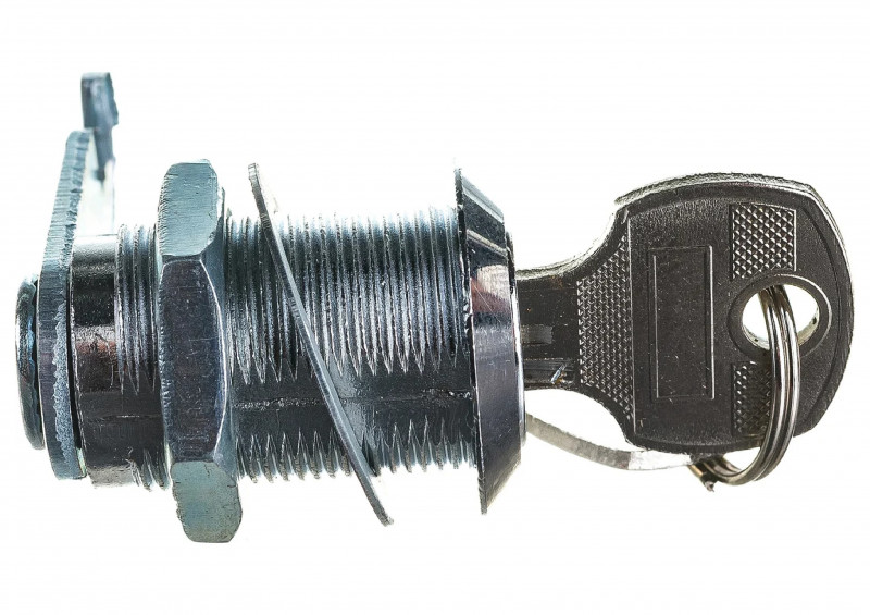 Замок почтовый врезной 25мм 2 ключа ЗП Стандарт